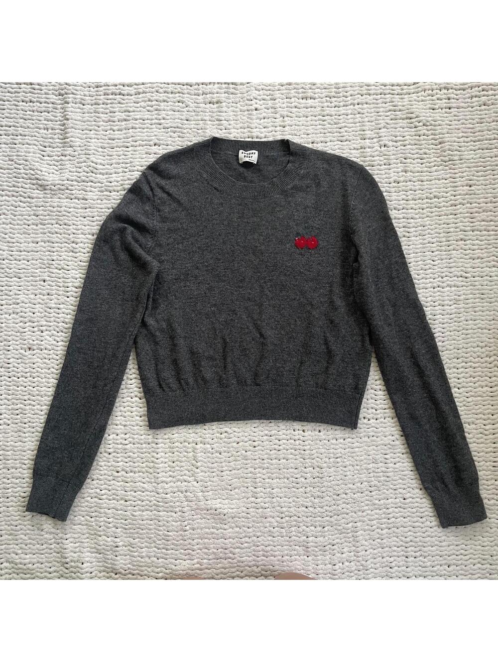 Sunday Best Aritzia Abbey Wool Blend Sweater - Size Medium